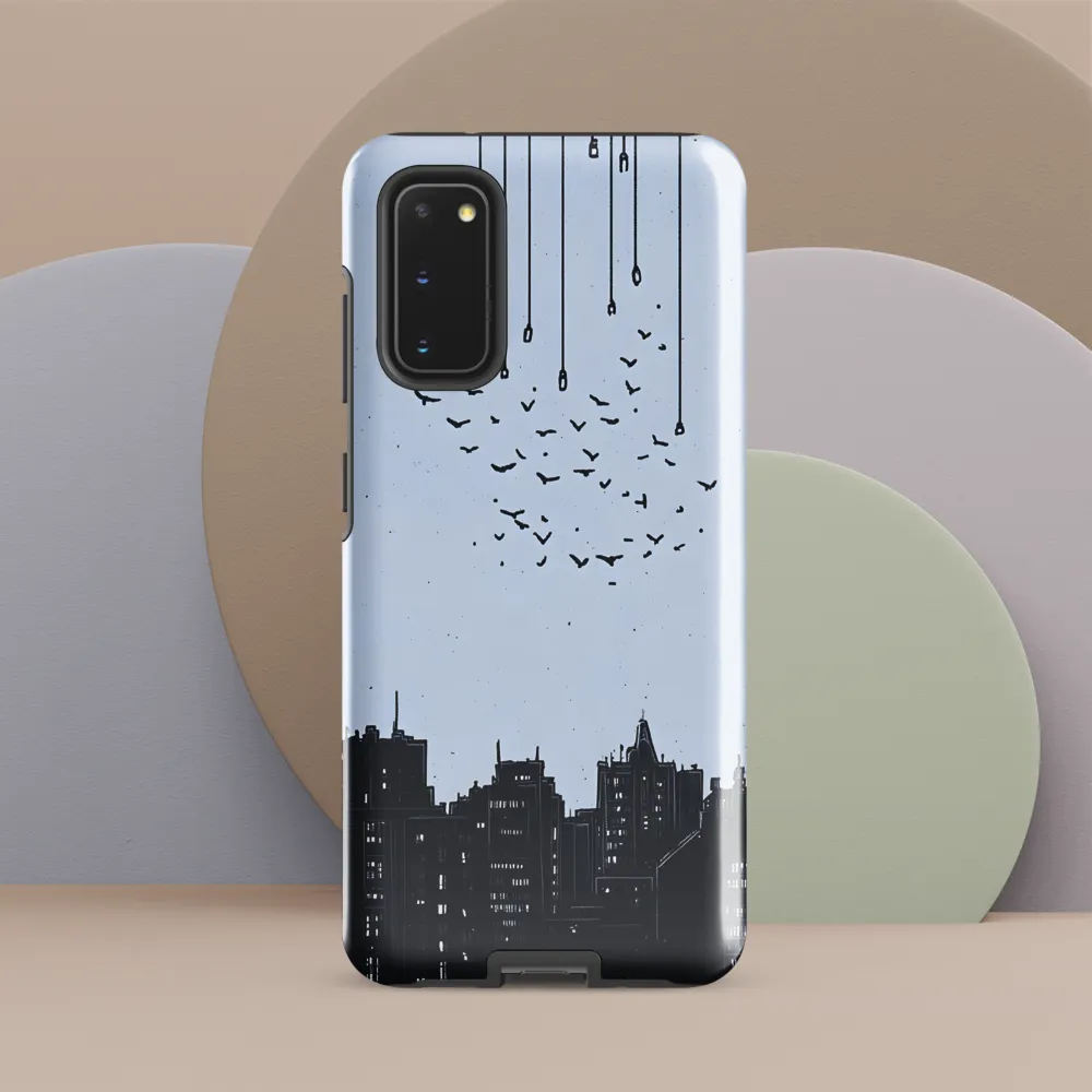 Elevated Serenity: A Minimalist Cityscape