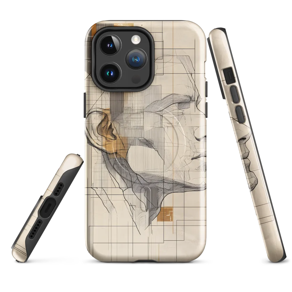 Geometric Reverie | Phone Case |  14 Pro Max | MagSafe® Tough Case | Glossy