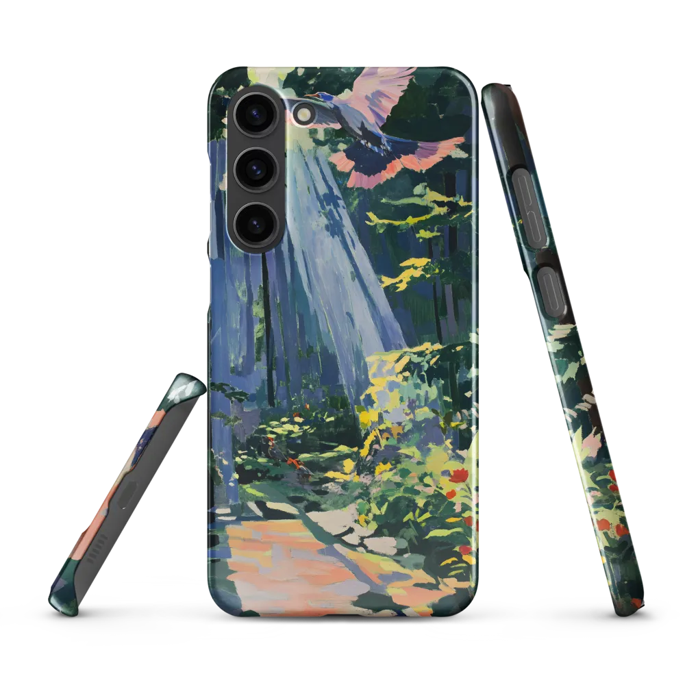 Flight of Light: A Serene Forest