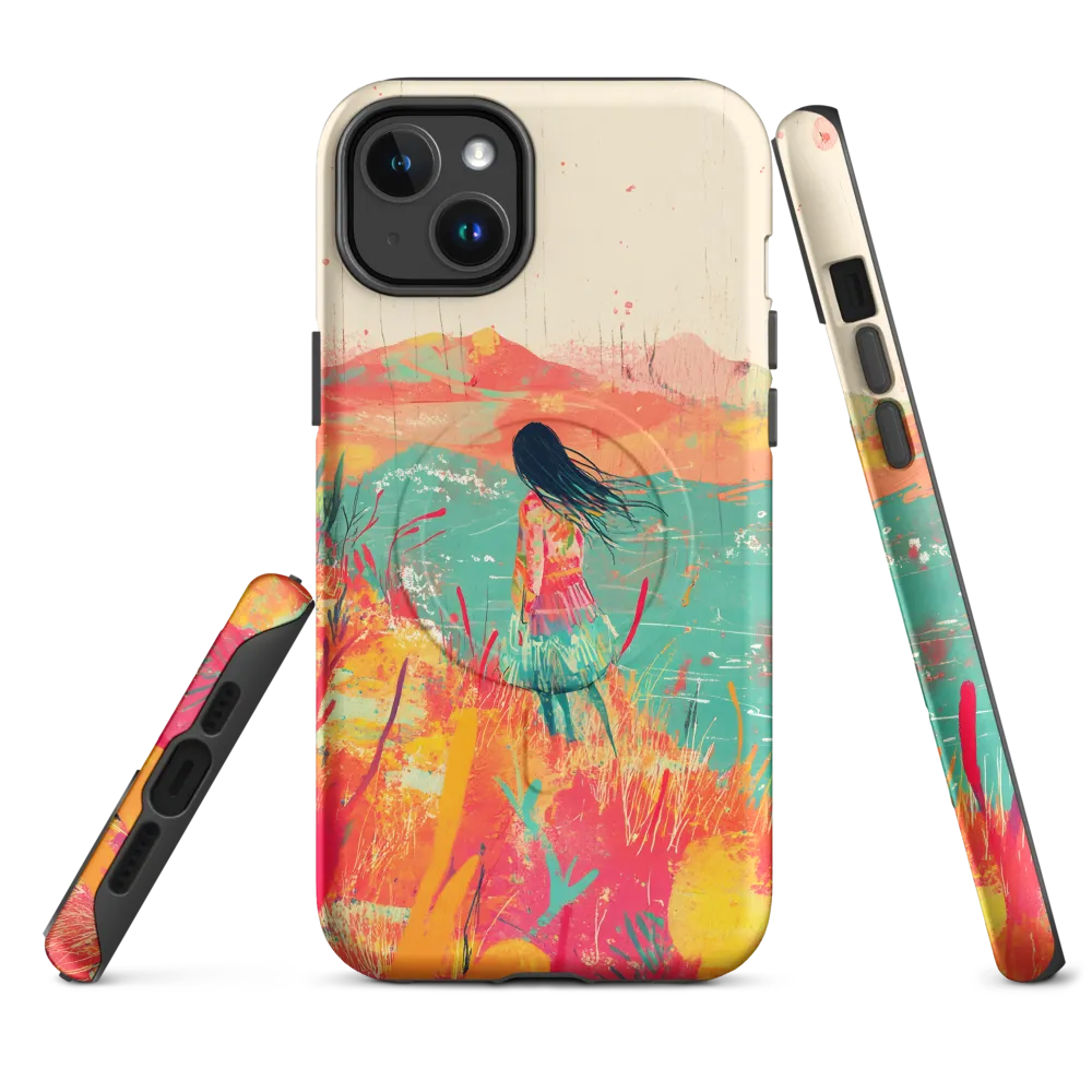Whispers of Colors | Phone Case |  14 Plus | MagSafe® Tough Case | Matte