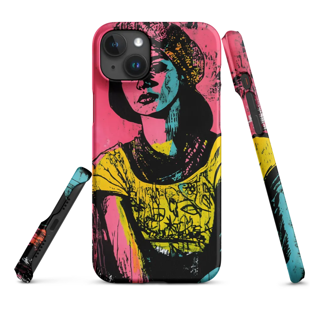 Urban Elegance: A Graffiti Portrait