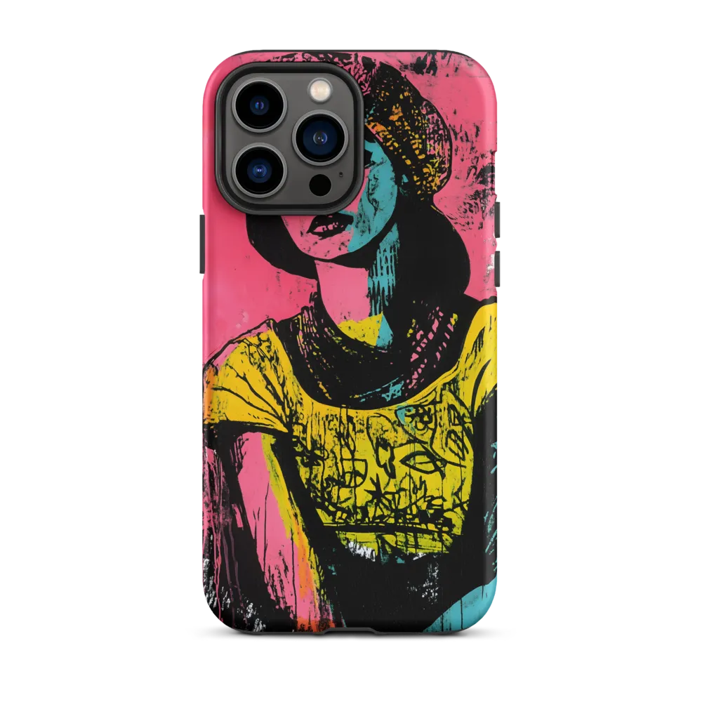 Urban Elegance: A Graffiti Portrait