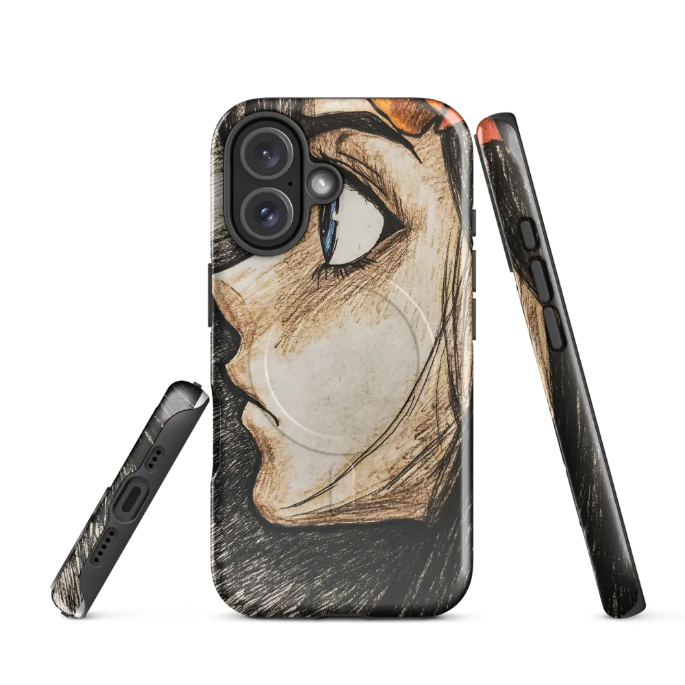Reflections in Profile | Phone Case |  16 | MagSafe® Tough Case | Glossy