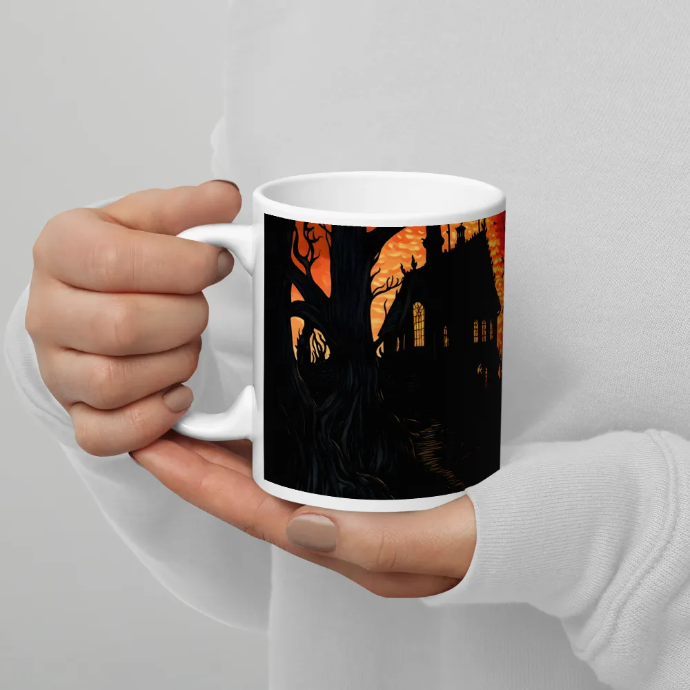 Whispers of the Enchanted House | Mug with White inside | 11 oz