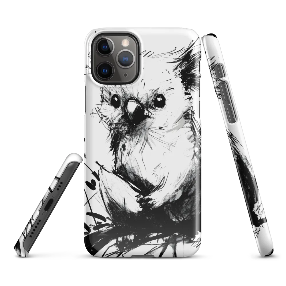 Whimsical Koala in Ink