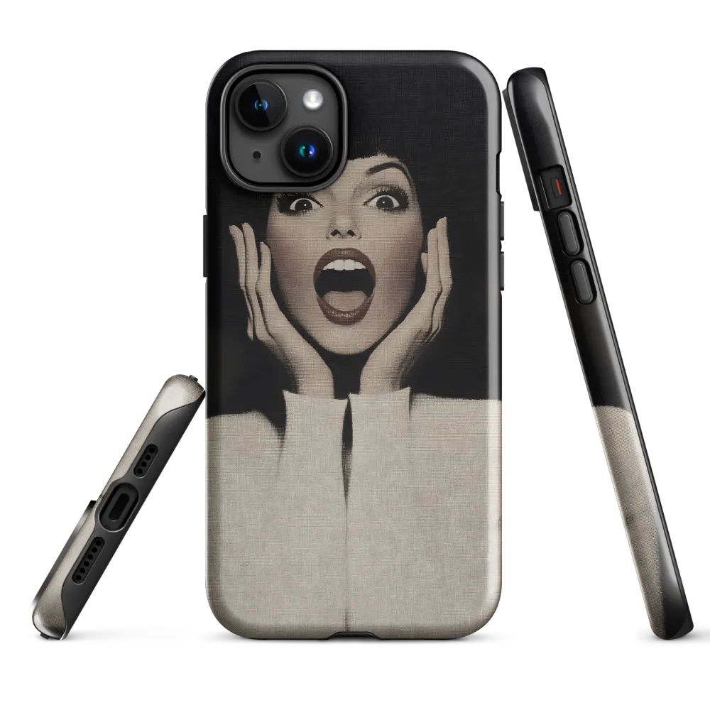 Eloquent Expression | Phone Case |  15 Plus | Tough Case | Glossy