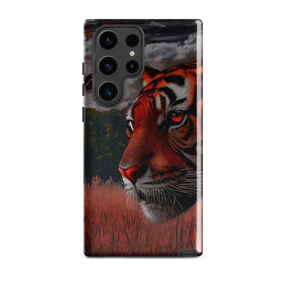 The Silent Guardian | Phone Case |  S23 Ultra | Tough Case | Glossy