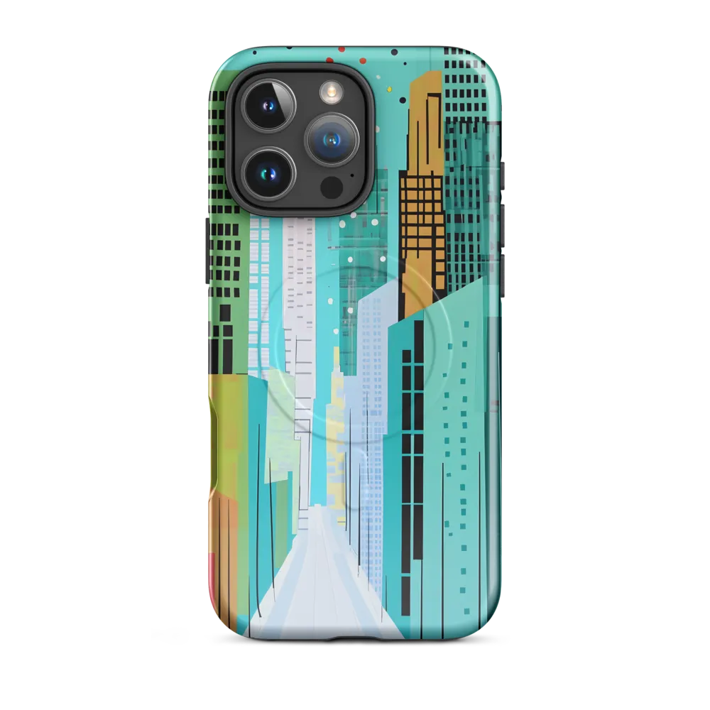 Urban Symphony in Turquoise