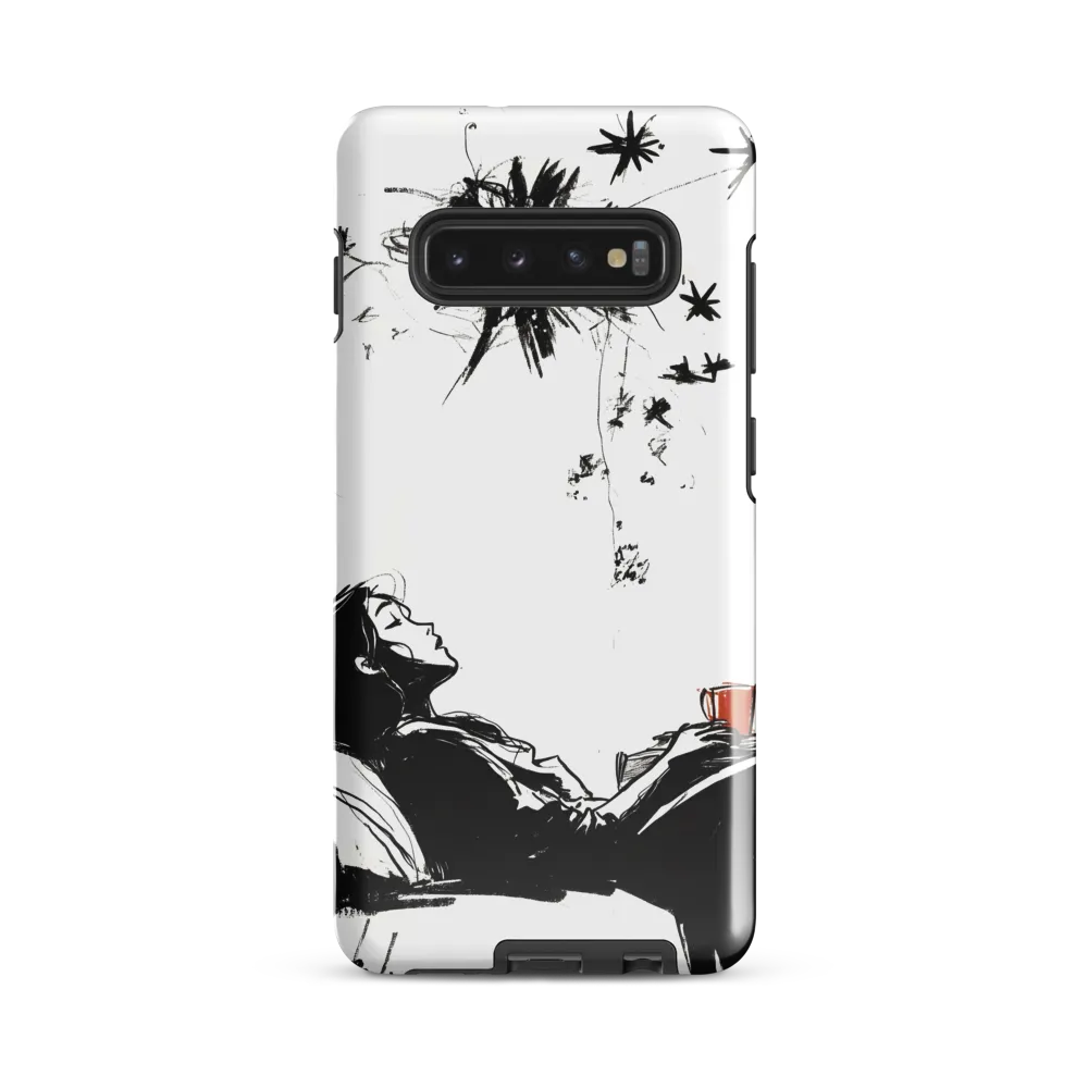 Contemplative Serenity | Phone Case |  S10 Plus | Tough Case | Glossy