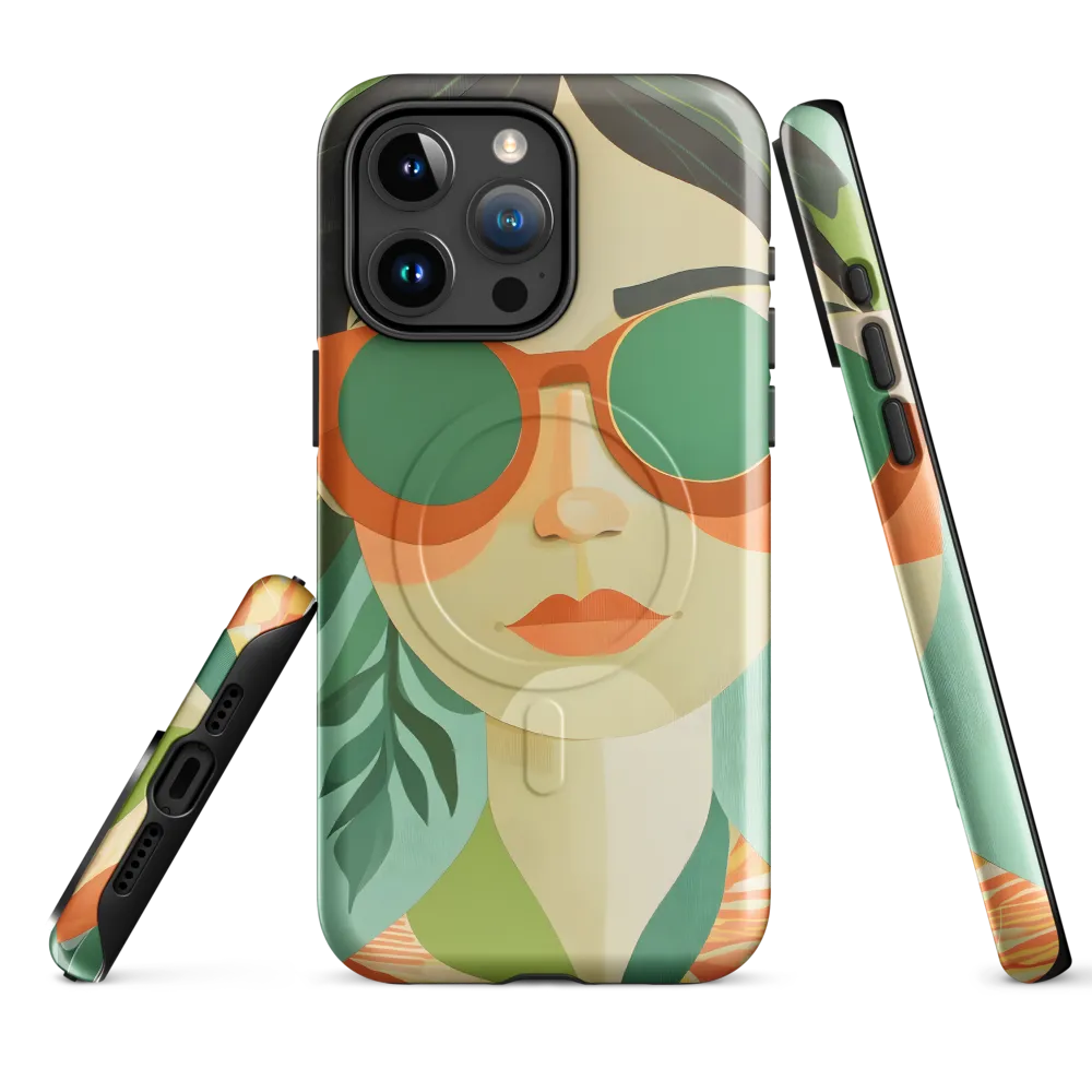 Bold Serenity: A Modern Portrait
