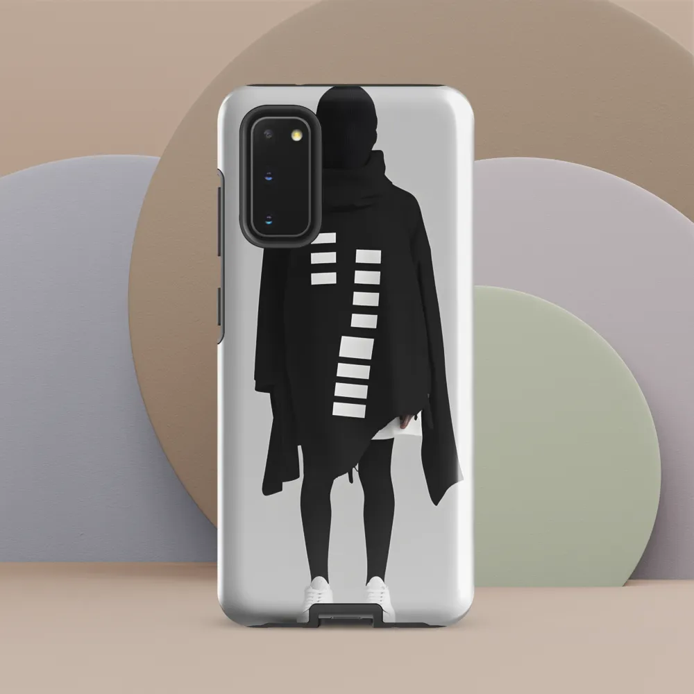 Enigmatic Layers: A Study in Minimalist Fashion