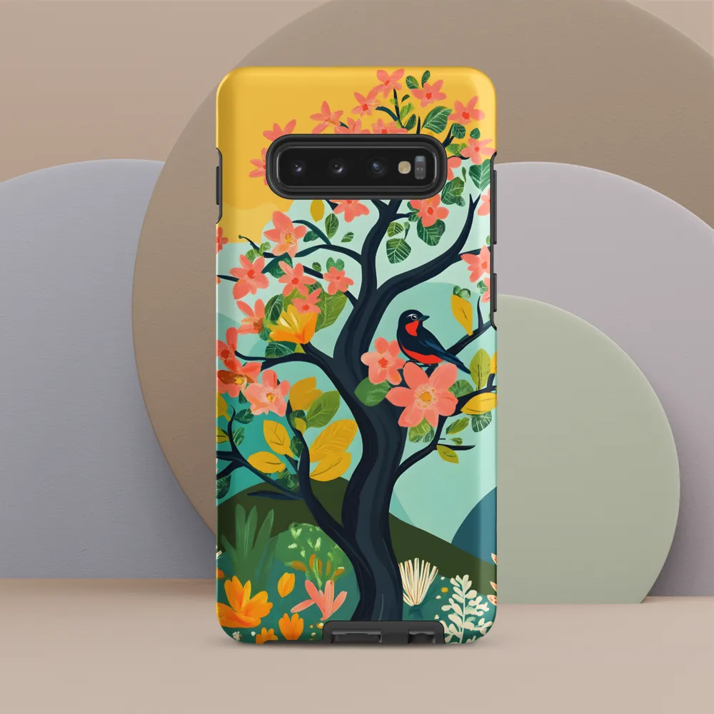 Spring Blossoms: A Serene Encounter