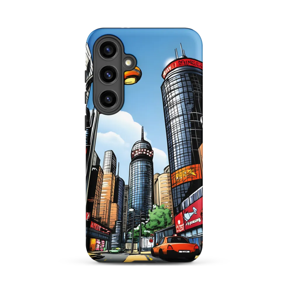 Urban Pulse: A Comic Cityscape