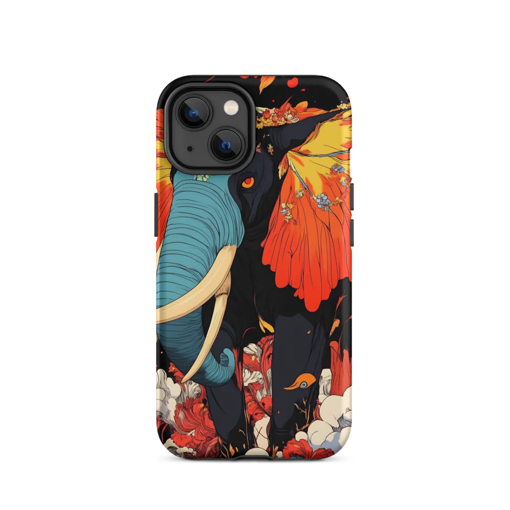 Majesty of the Floral Elephant | Phone Case |  14 | Tough Case | Matte