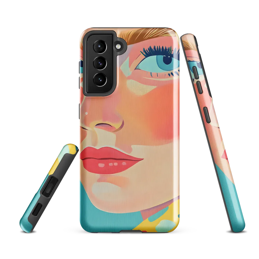 Vibrant Elegance: A Pop Art Portrait