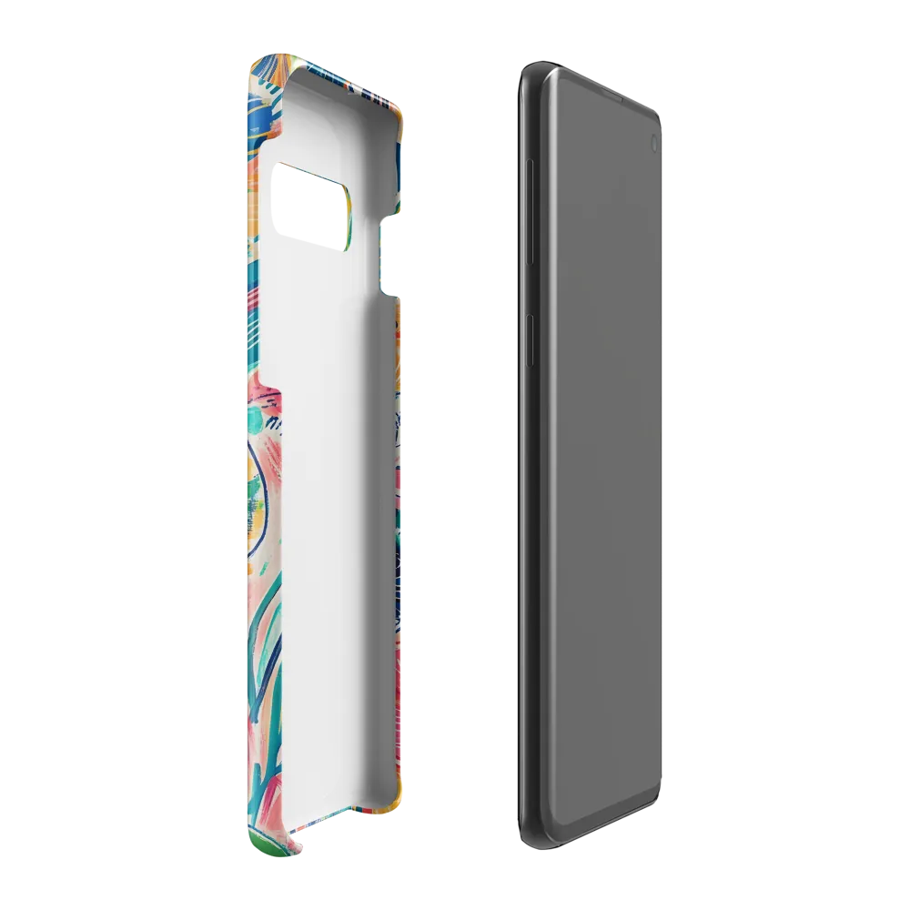 Blossoming Serenity | Phone Case |  S10 Plus | Snap Case | Glossy