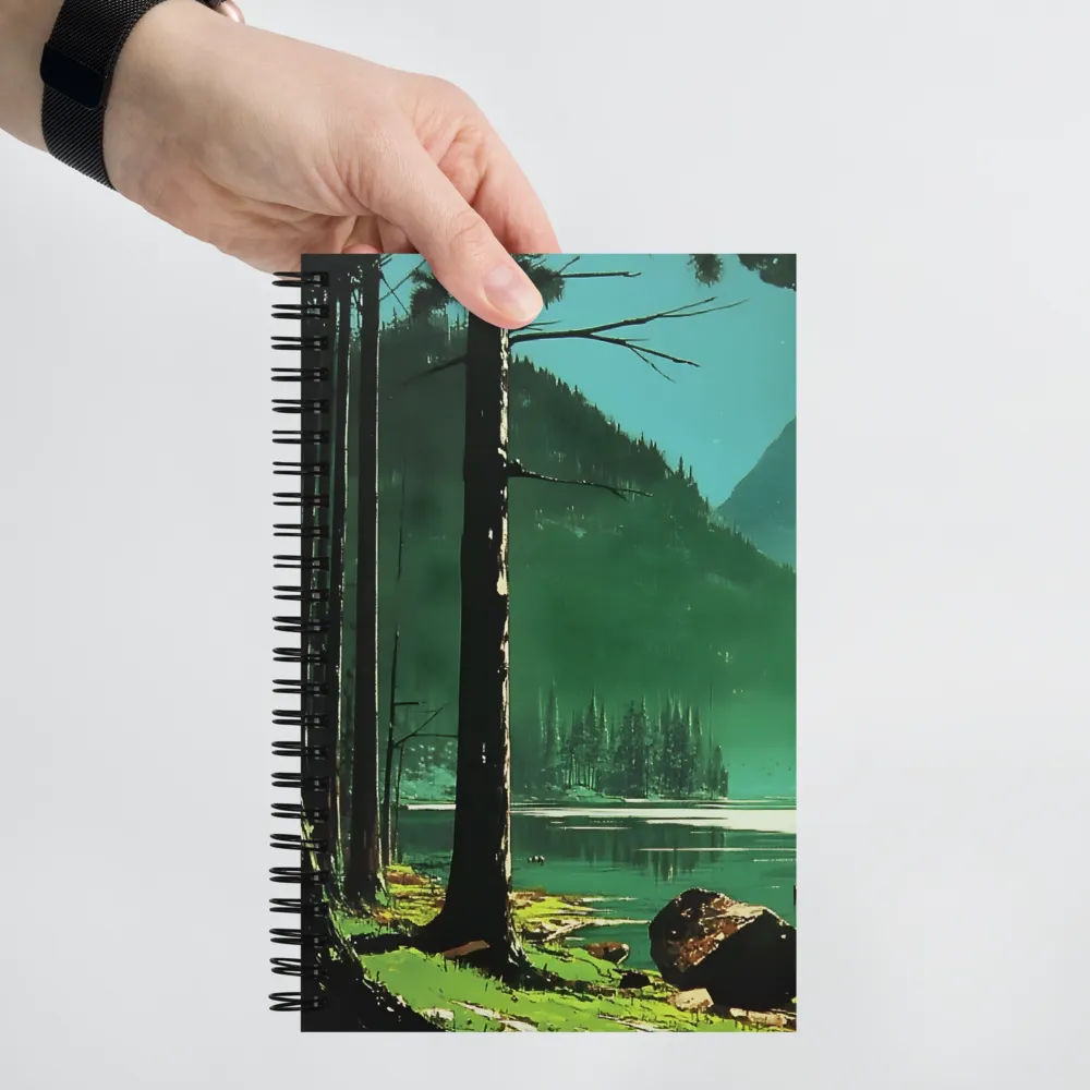 Reflections of Tranquility | Spiral Notebook