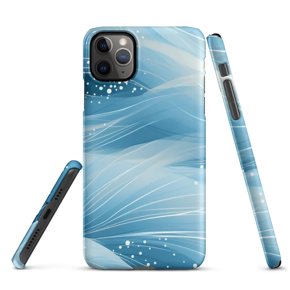 Ethereal Ocean Waves | Phone Case |  11 Pro Max | Snap Case | Matte