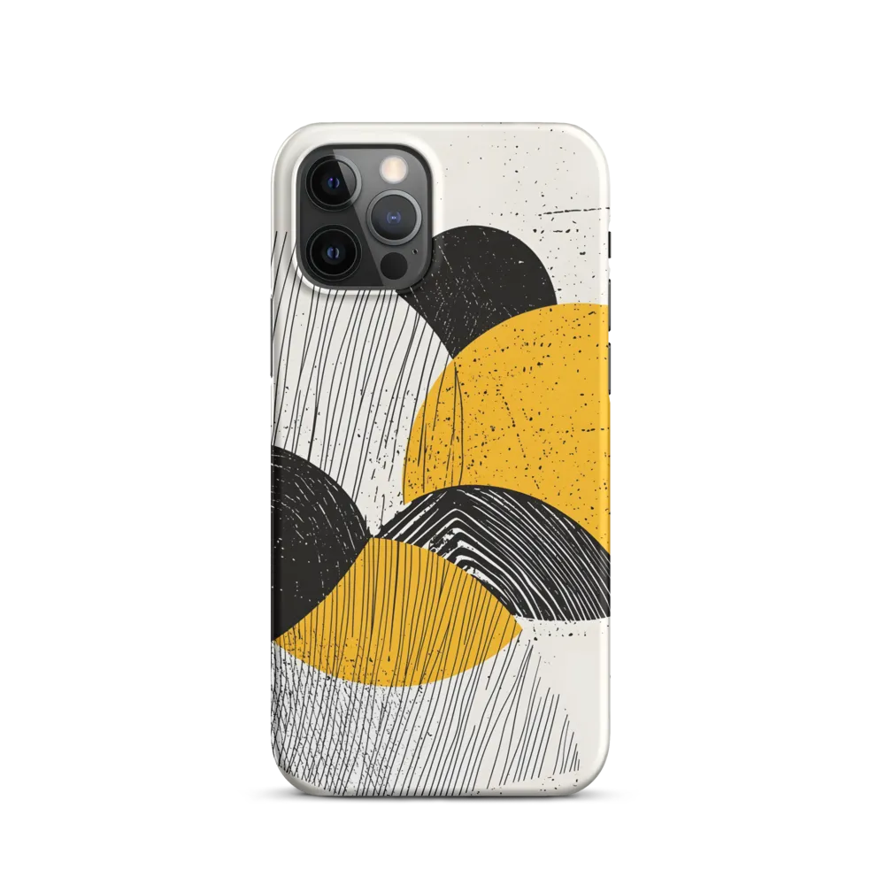 Dynamic Harmony in Black and Yellow