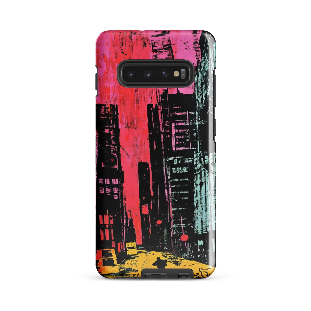 Vibrant Urban Dreams | Phone Case |  S10 Plus | Tough Case | Glossy