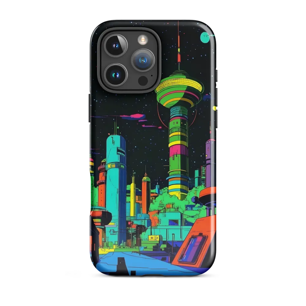 Neon Dreams: A Futuristic Cityscape