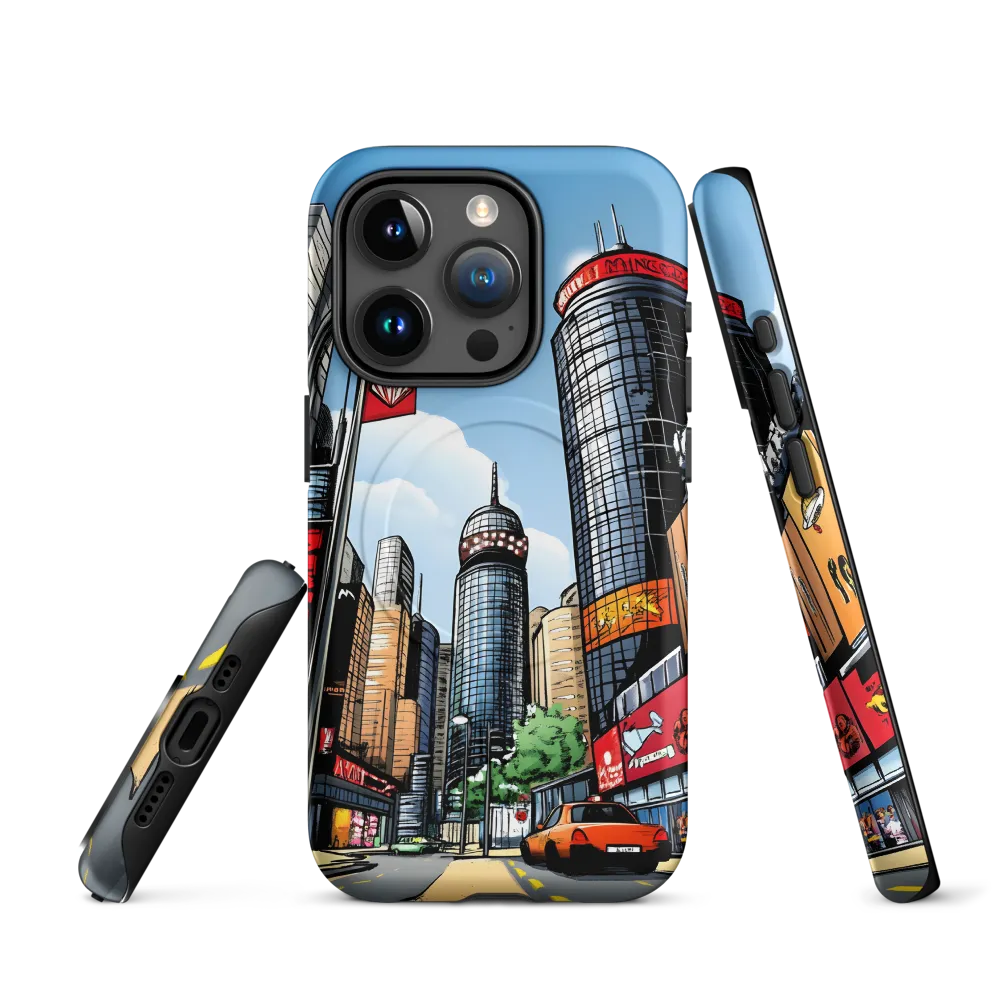 Urban Pulse: A Comic Cityscape
