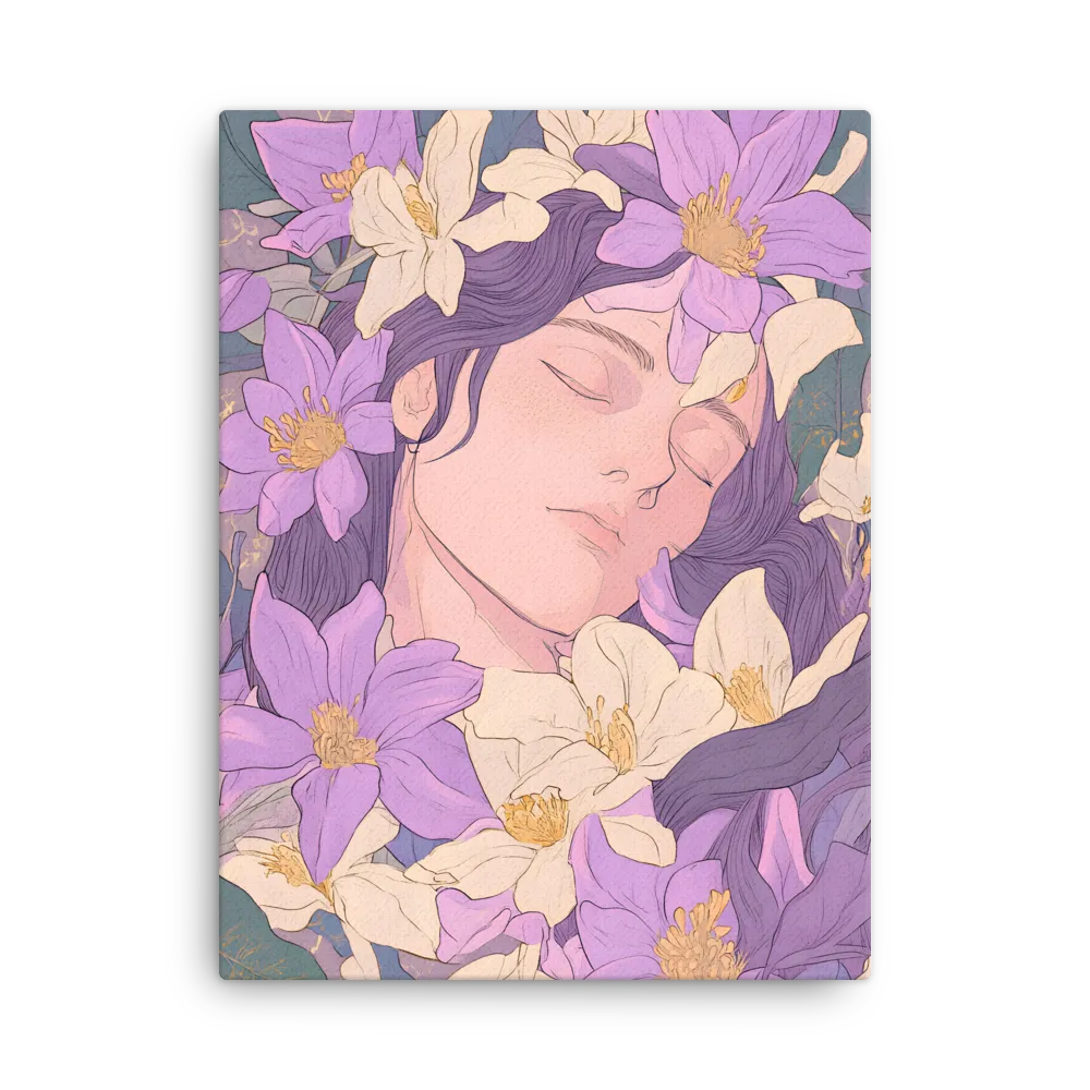 Harmony in Bloom | Thin Canvas | 24″×32″