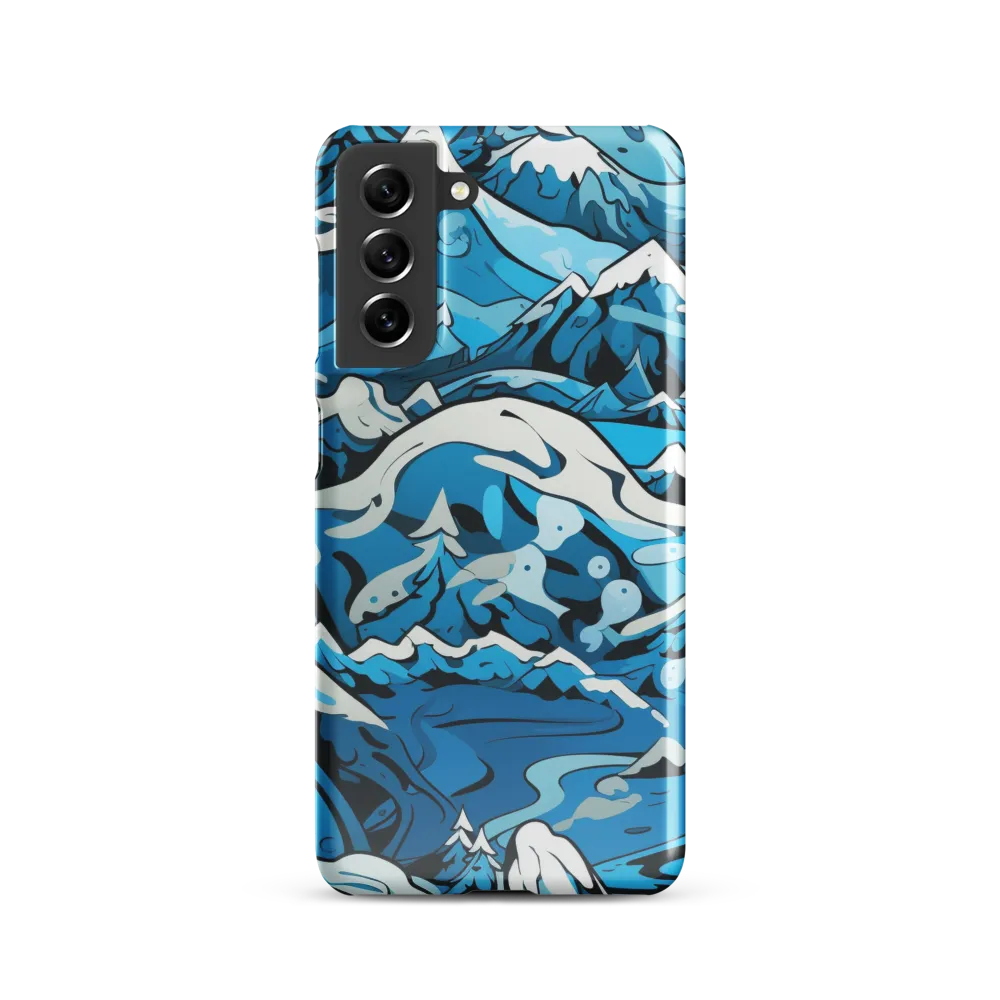 Frozen Harmony: A Blue Mountain Odyssey