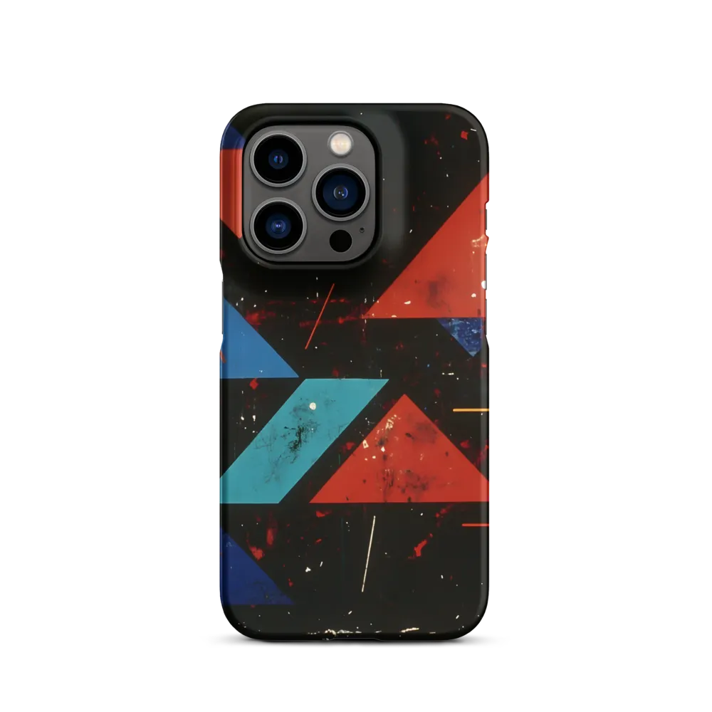 Dynamic Geometric Harmony | Phone Case |  14 Pro | Snap Case | Matte