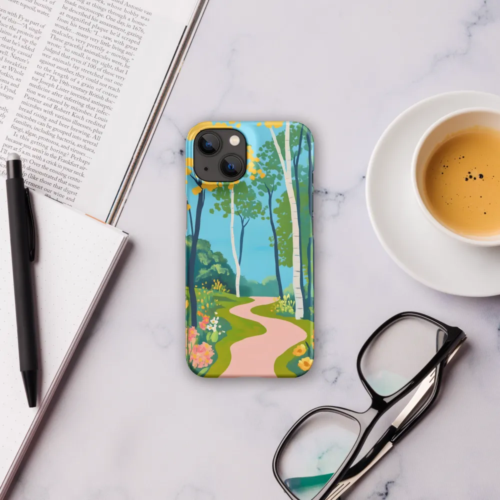 The Winding Path of Nature | Phone Case |  14 | Snap Case | Matte