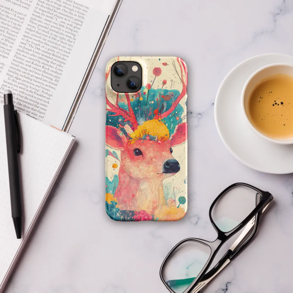 Whimsical Harmony: A Deer in Bloom