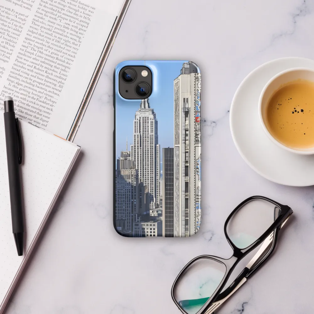 Urban Elegance: New York's Iconic Skyline | Phone Case |  14 Plus | Snap Case | Glossy