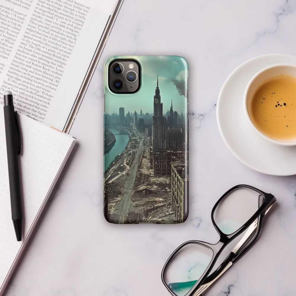 Urban Ruins: A Futuristic Reflection | Phone Case |  11 Pro Max | Snap Case | Glossy