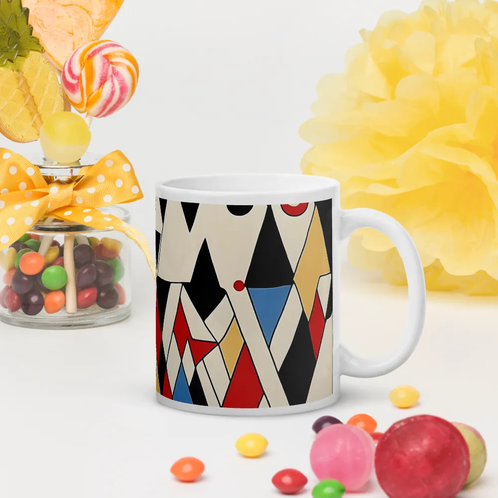 Dynamic Geometric Symphony | Mugs | Multiple Sizes & Colors