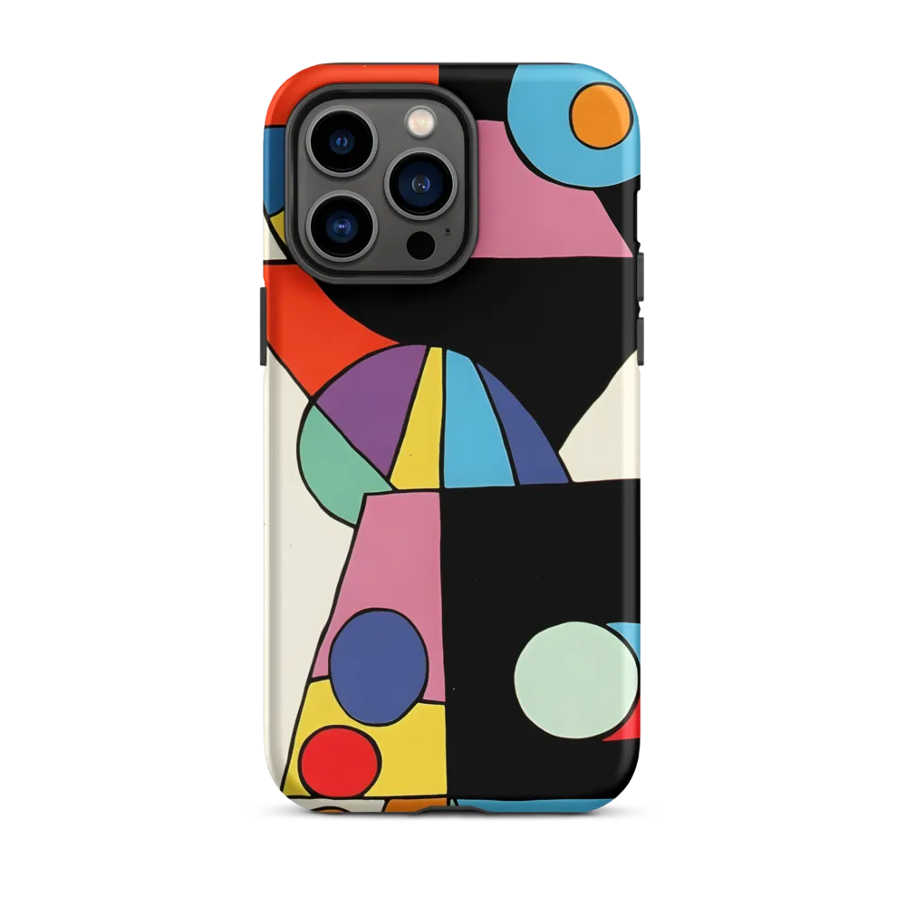 The Play of Shapes | Phone Case |  14 Pro Max | Tough Case | Matte