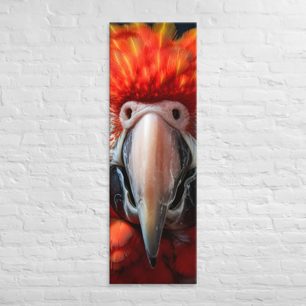 The Fiery Gaze of the Parrot