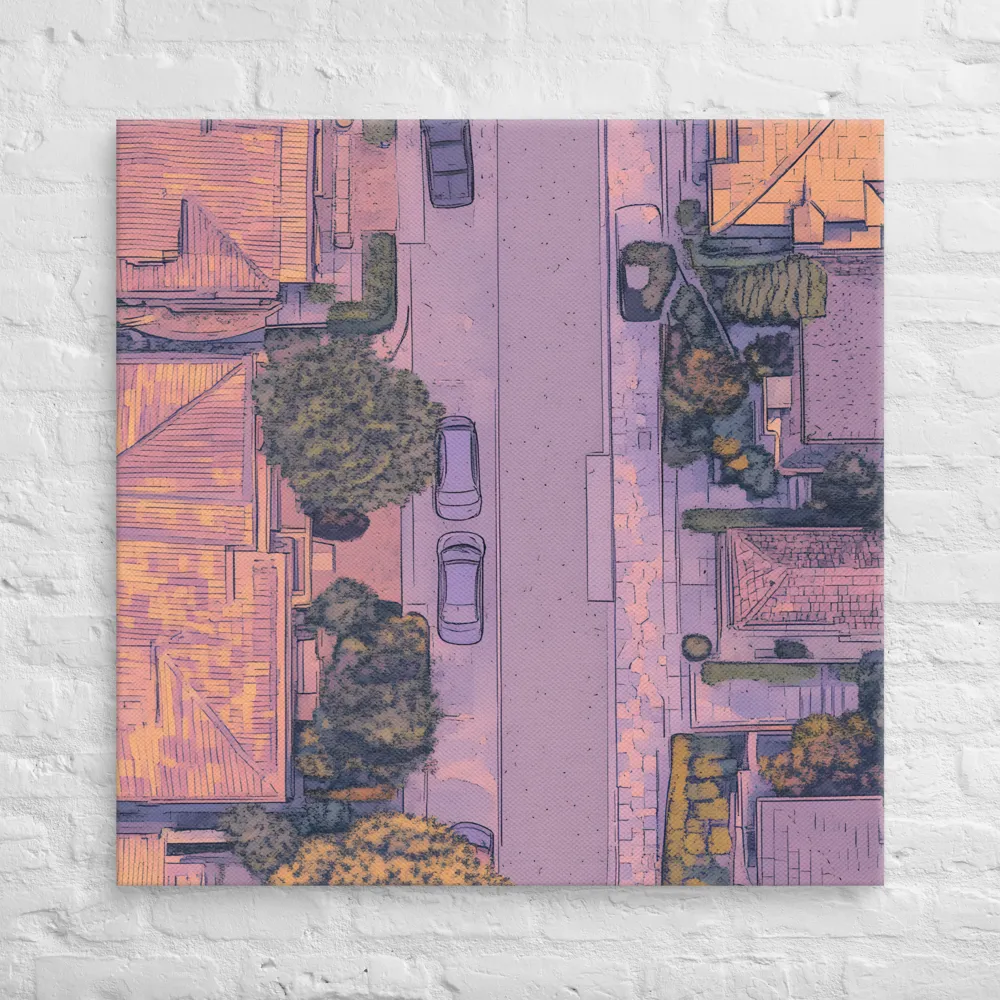Aerial Serenity: Suburban Oasis