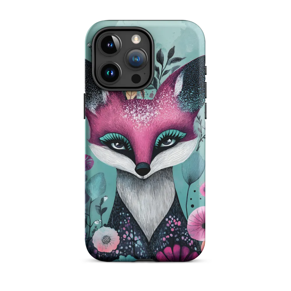 Whimsical Fox Among Blossoms