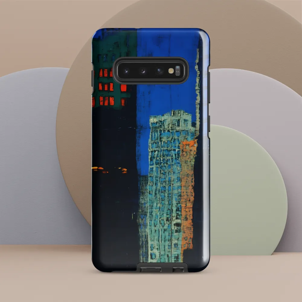 Urban Reflections: An Abstract Cityscape | Phone Case |  S10 Plus | Tough Case | Glossy