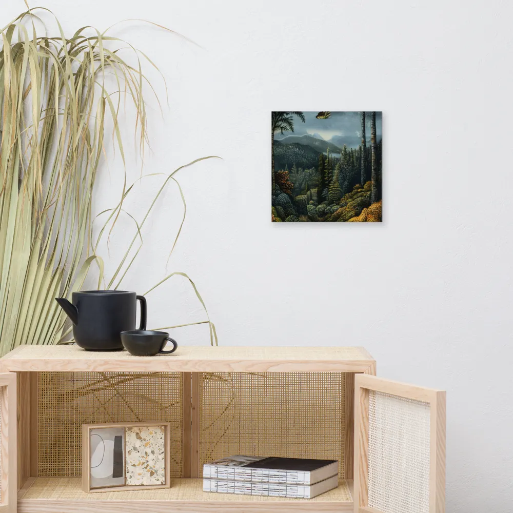 Whispers of the Enchanted Forest | Canvas | 12″×12″