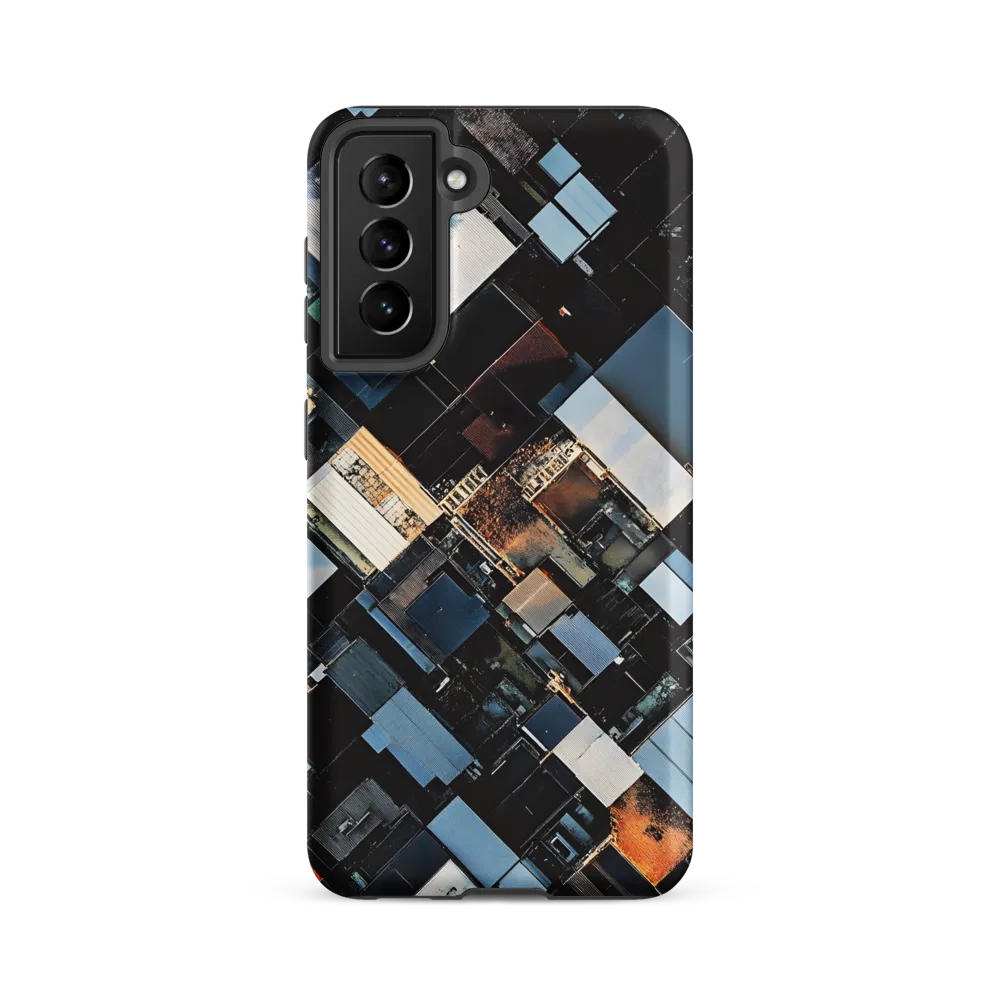 Urban Mosaic from Above | Phone Case |  S21 FE | Tough Case | Matte