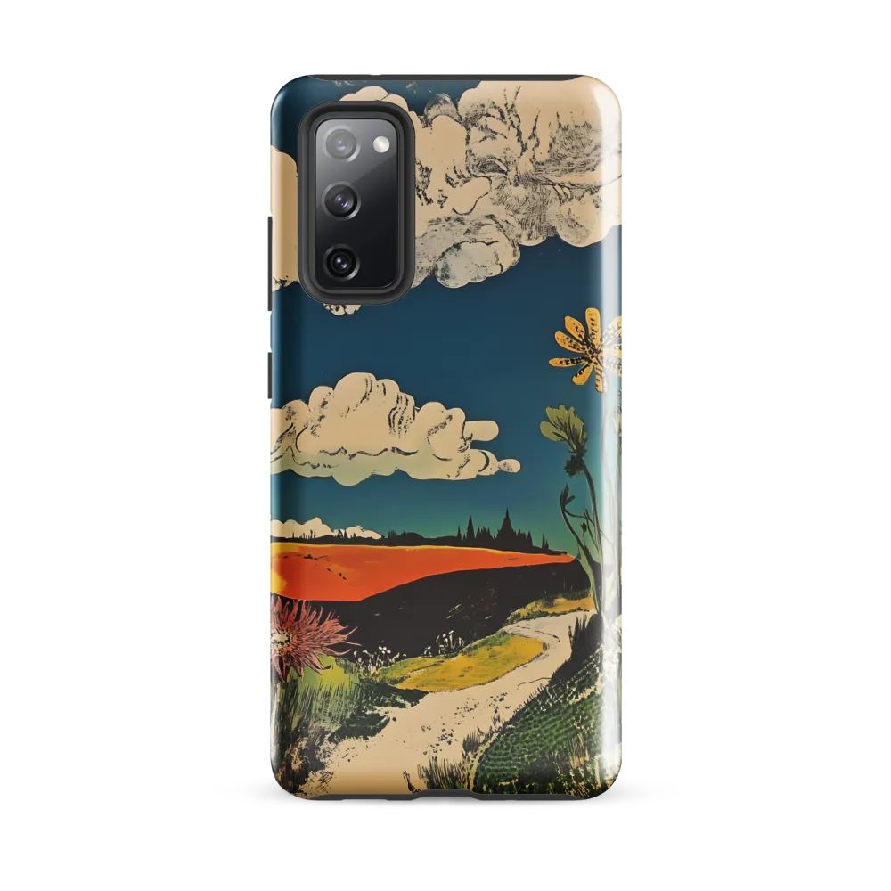 Surreal Blooming Landscape