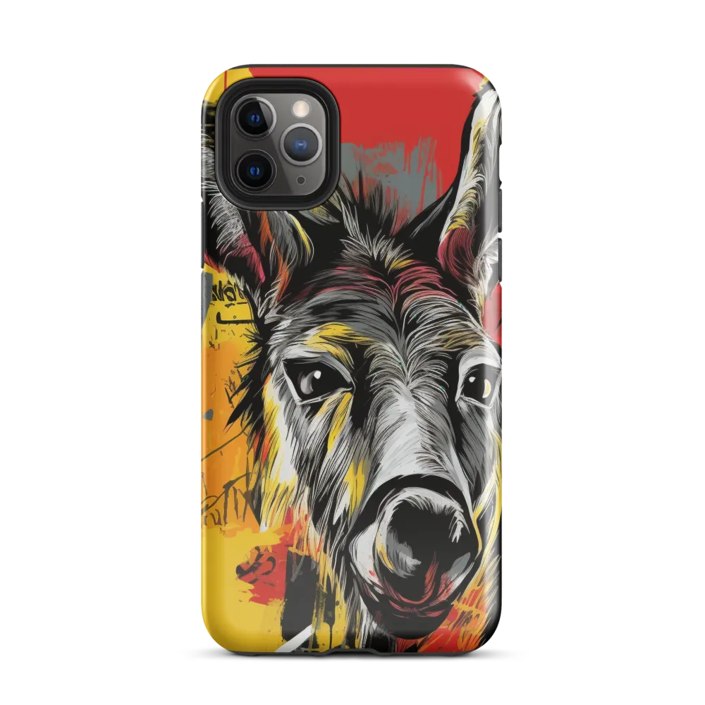 Playful Kangaroo Unleashed | Phone Case |  11 Pro Max | Tough Case | Glossy