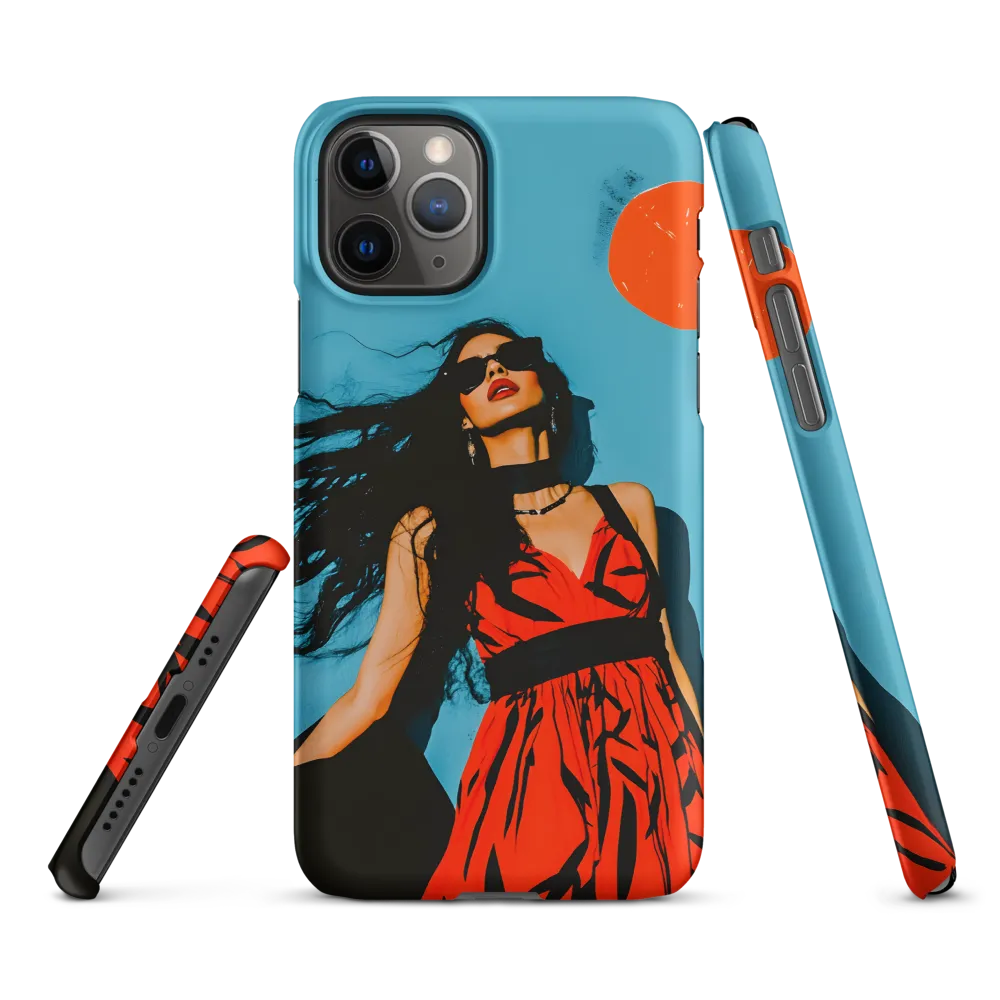 Sunset in Fashion: A Modern Portrait