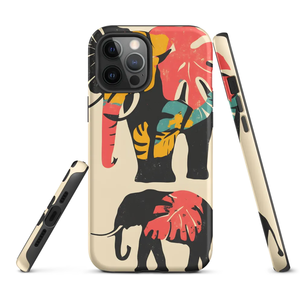 Tropical Elegance: The Elephant's Dance