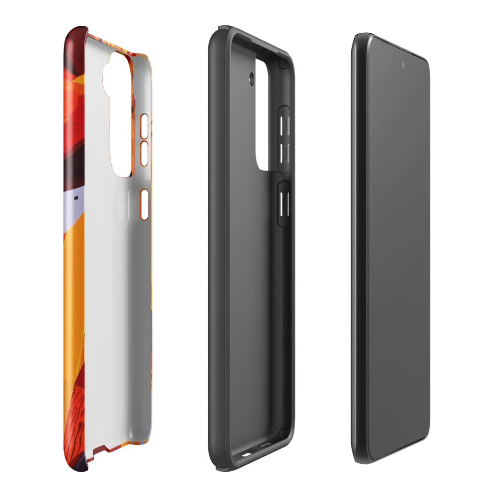 Dynamic Geometric Harmony | Phone Case |  S21 Plus | Tough Case | Glossy