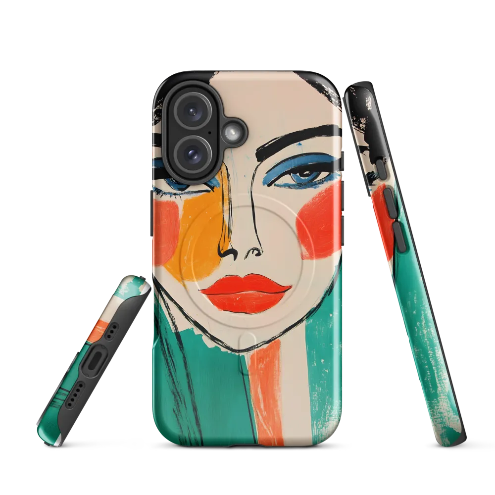 Vivid Portrait of a Modern Muse