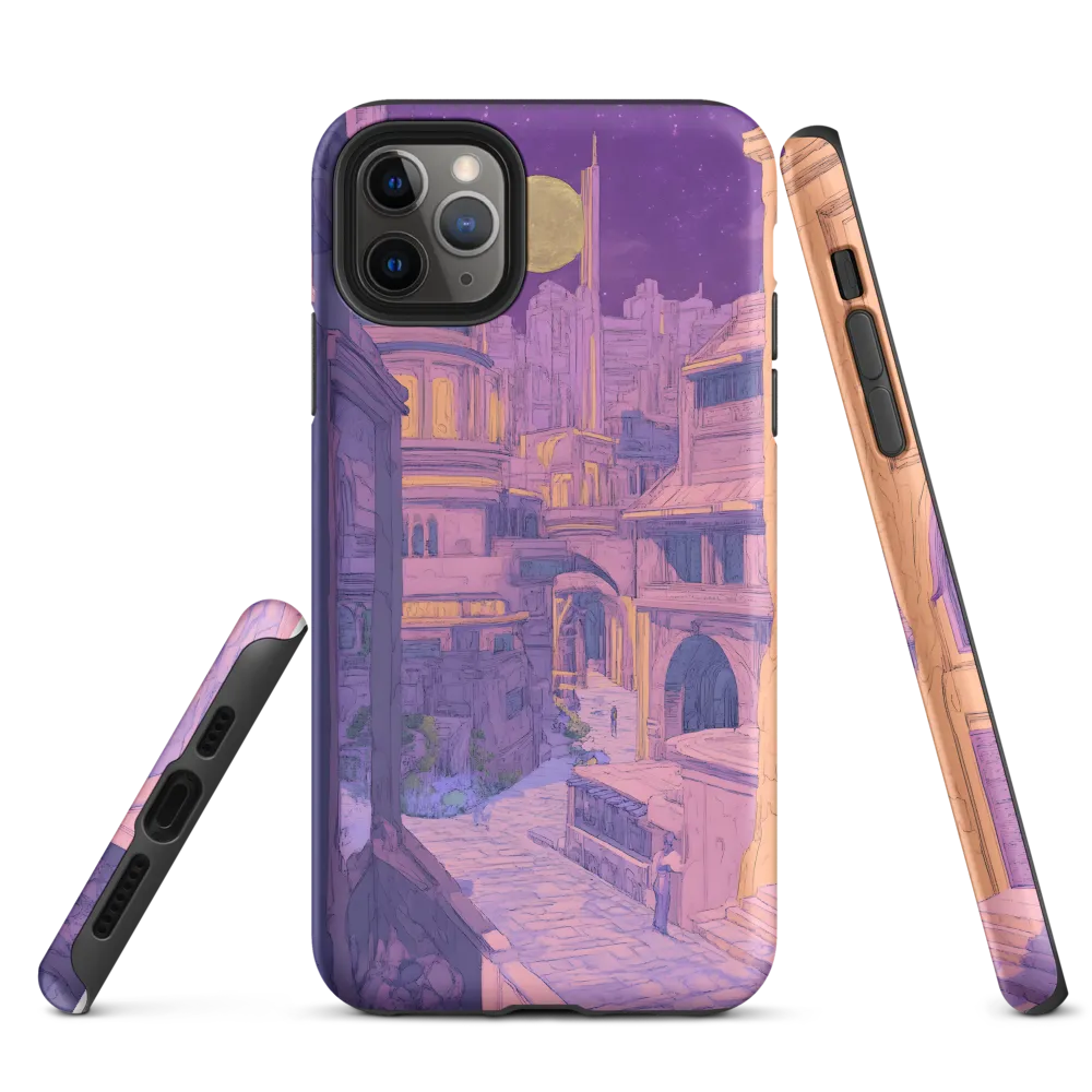 Moonlit Fantasy City
