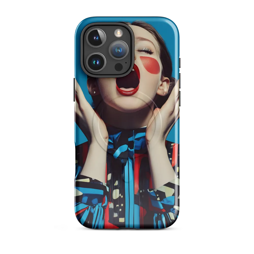 Echoes of Expression | Phone Case |  16 Pro Max | MagSafe® Tough Case | Glossy