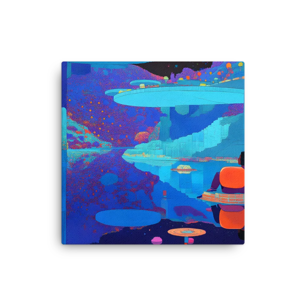 Reflections of Serenity | Thin Canvas | 16″×16″
